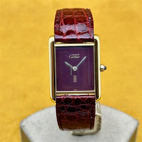 cartier 1980 quartz movement|cartier tank must quartz.